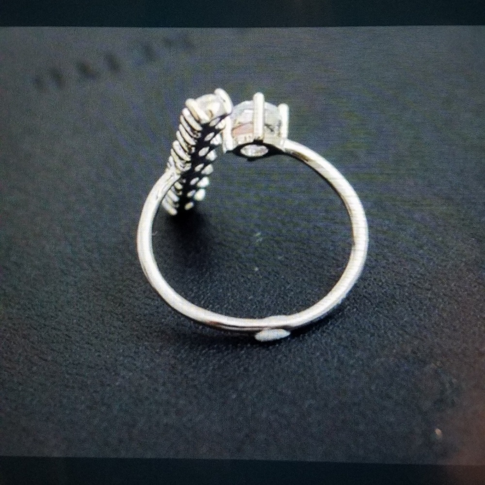 CZ Trendy Plated ring - Picture 2 of 6